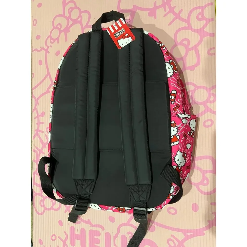NWT❤️Hello Kitty large pink logo Backpack